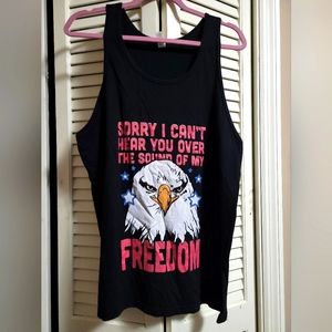 Black Freedom Tank